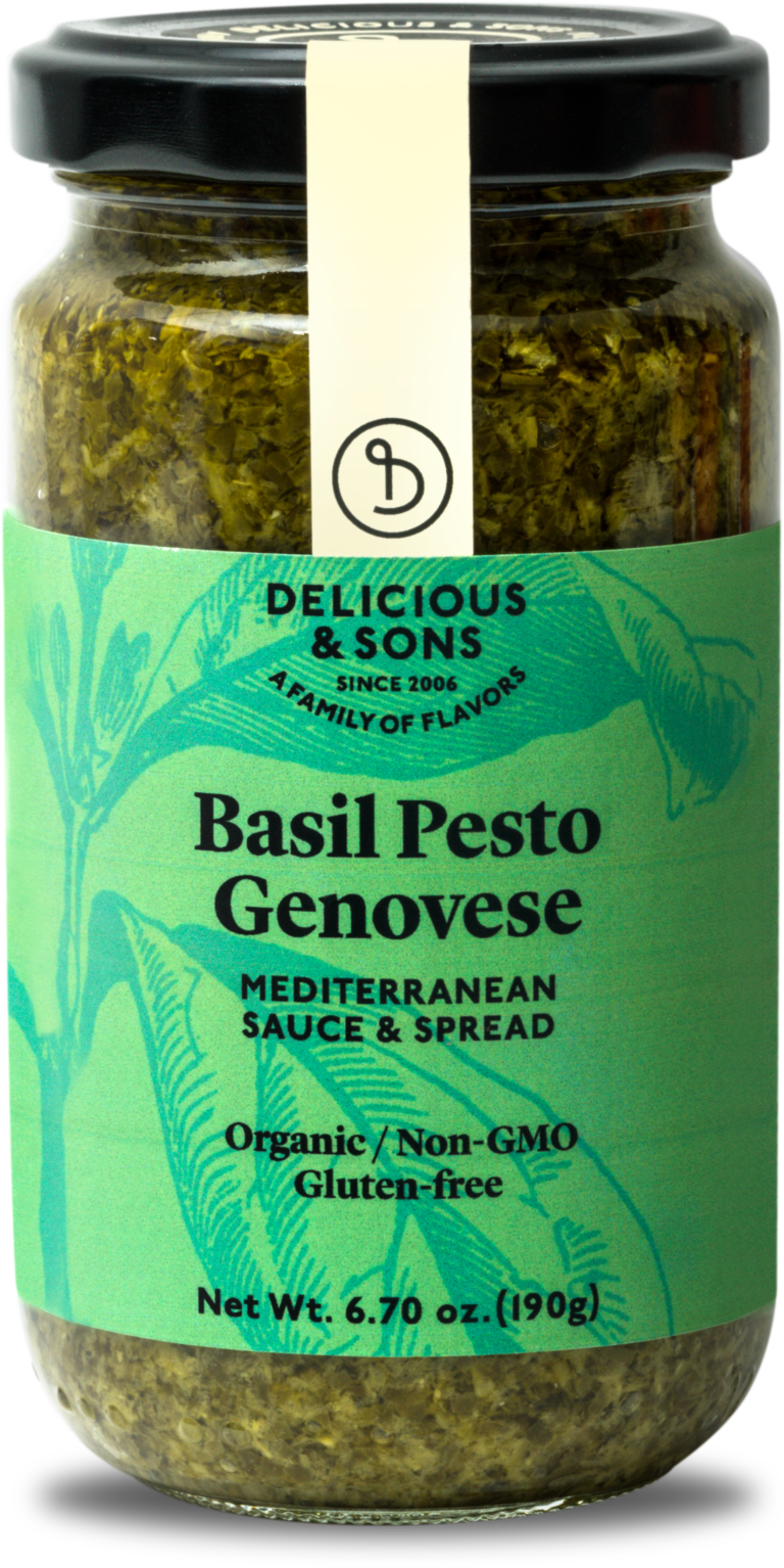 Organic Basil Pesto Genovese — Delicious & Sons