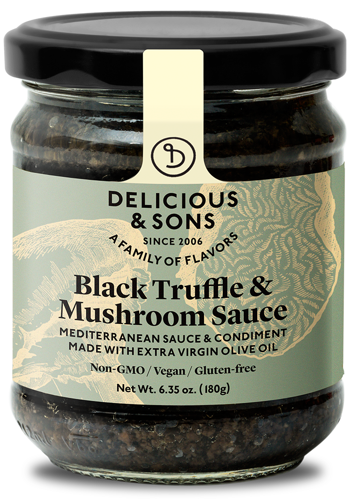 Black Truffle & Mushroom Sauce — Delicious & Sons