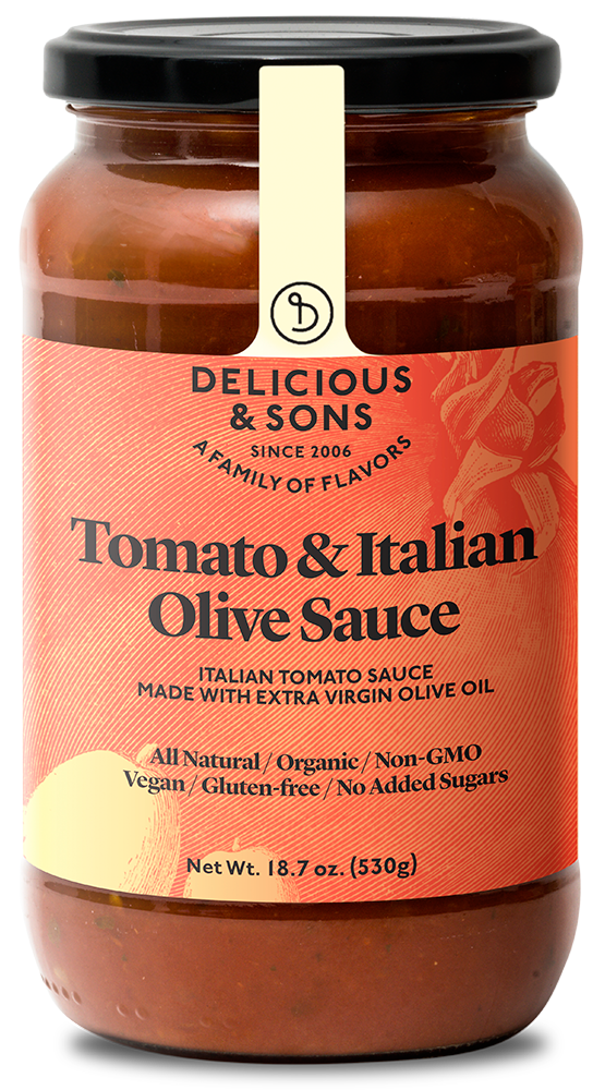 Organic Tomato & Italian Olive Sauce