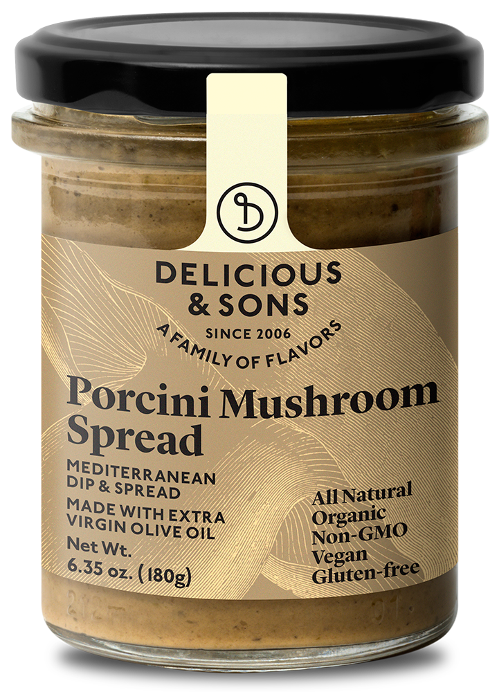 Organic Porcini Mushroom Spread — Delicious & Sons