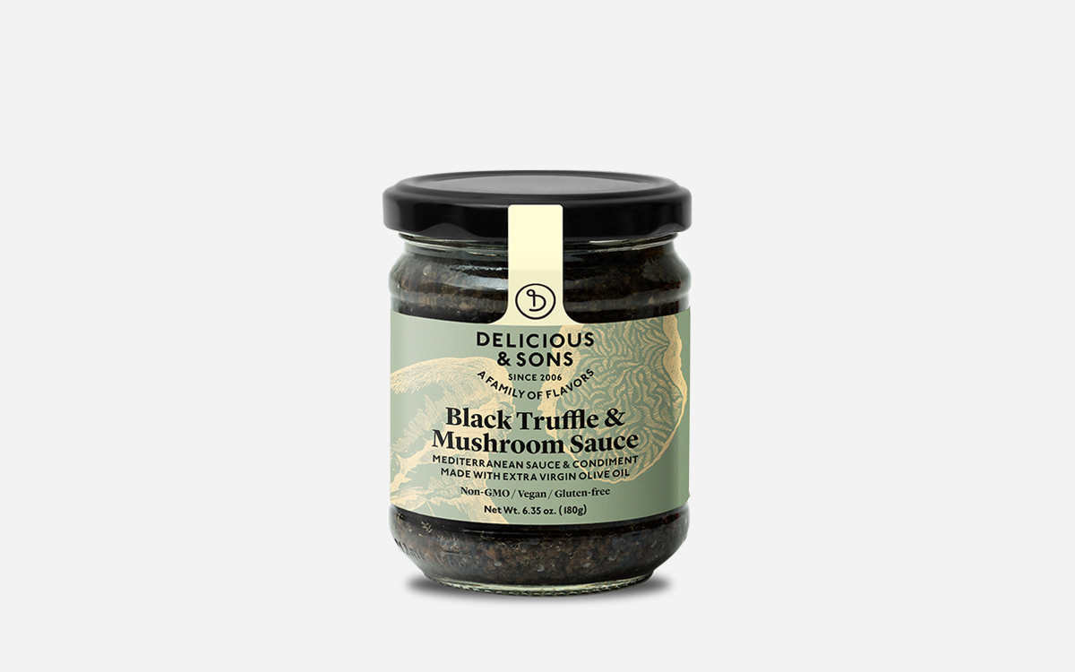 Black truffle sauce Delicious & Sons