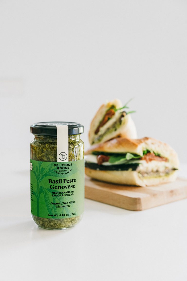 Grilled Eggplant & Pesto Sandwich — Delicious & Sons