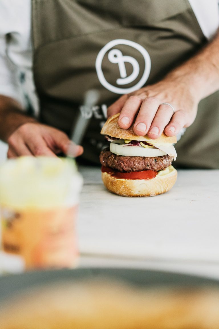 Plant-based Mediterranean-Style Hamburger — Delicious & Sons