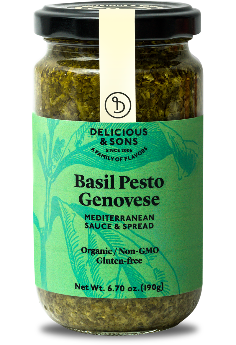 Basil pesto genovese | Delicious &amp; Sons