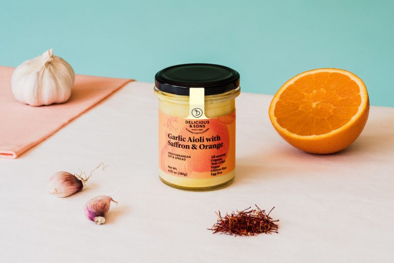 Saffron aioli Delicious & Sons
