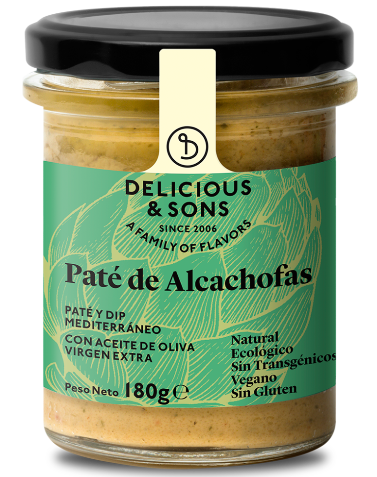 Paté de Alcachofas Ecológico — Delicious & Sons