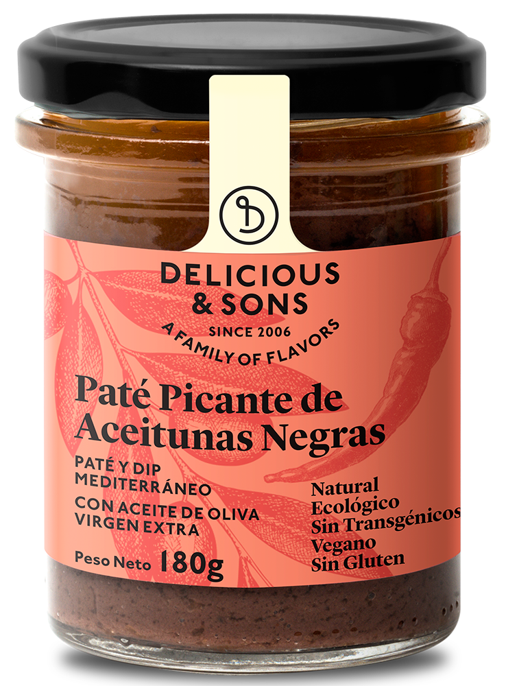 Paté Picante de Aceitunas Ecológico — Delicious & Sons