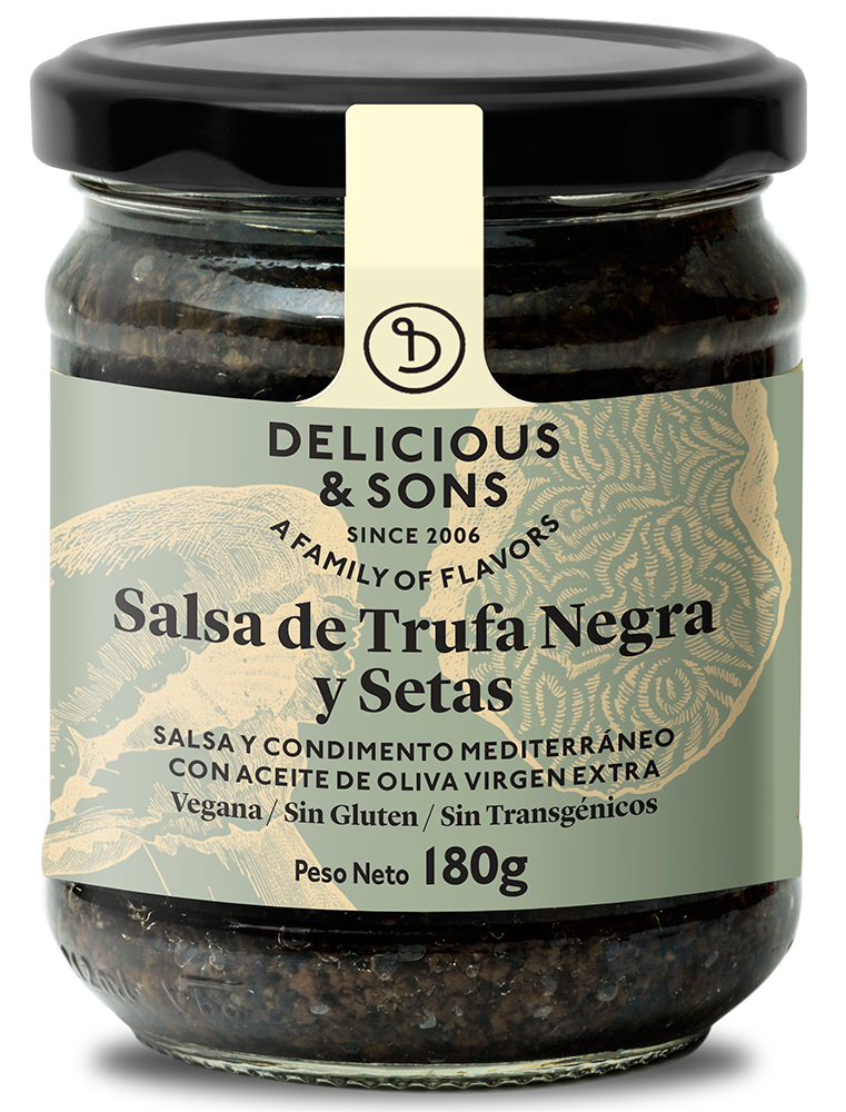 Salsa de Trufa Negra & Setas — Delicious & Sons