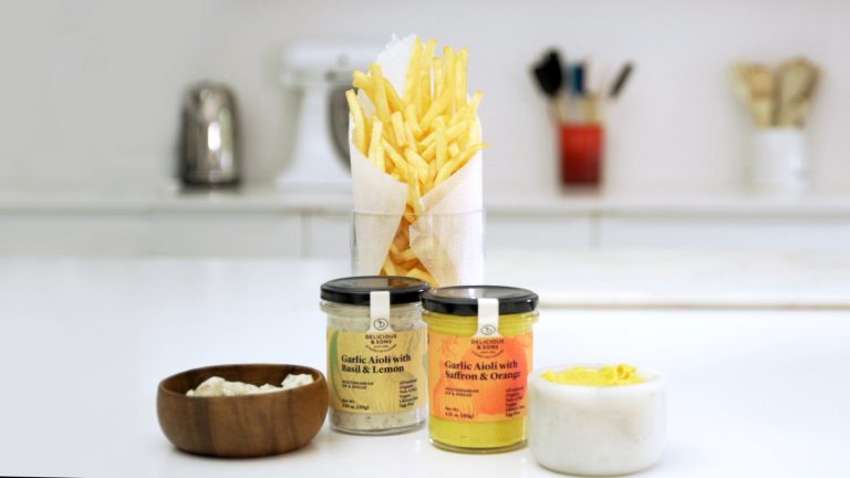 French fries dipping sauces — Delicious & Sons