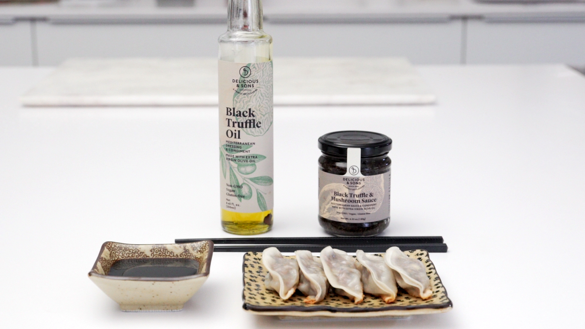 Plantbased Truffle Dumplings Delicious & Sons