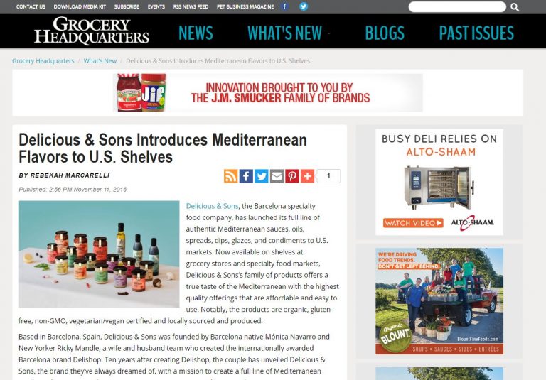 GroceryHeadquarters.com (en inglés)