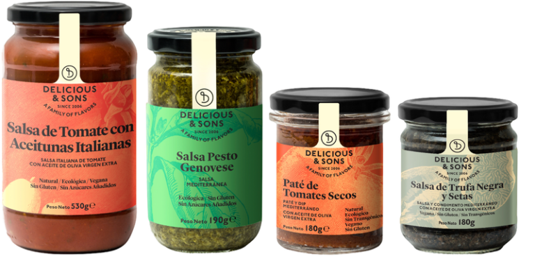 Salsa Pesto Genovese y Salsa Pesto Rosso (4 uds.) — Delicious & Sons