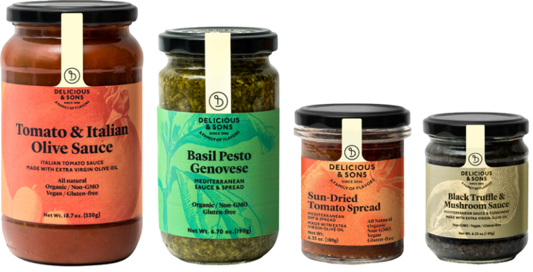 Pesto Genovese & Pesto Rosso Sampler — Delicious & Sons
