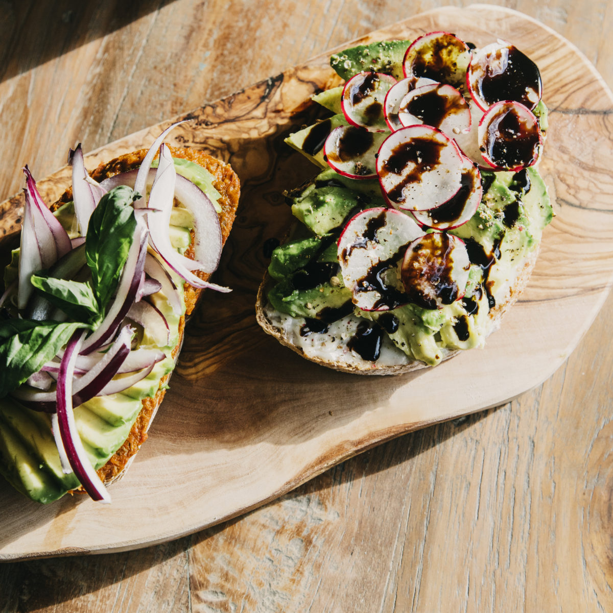 Avocado Toast with Basil & Lemon Aioli