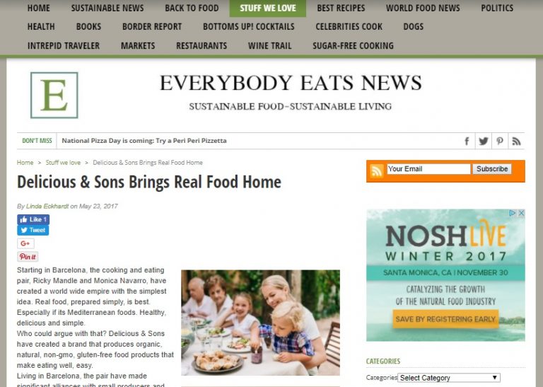 Everybody Eats News (en inglés)