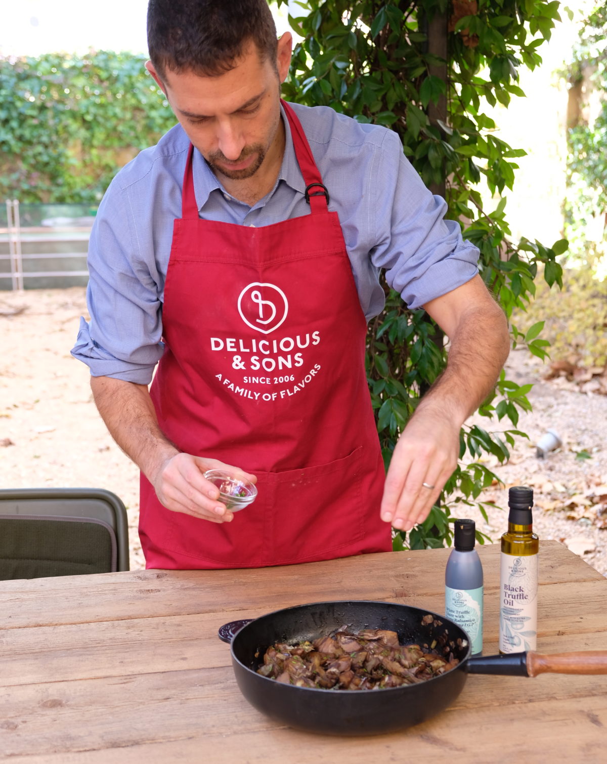 Balsamic Truffle Artichoke Hearts with Shaved Almonds — Delicious & Sons