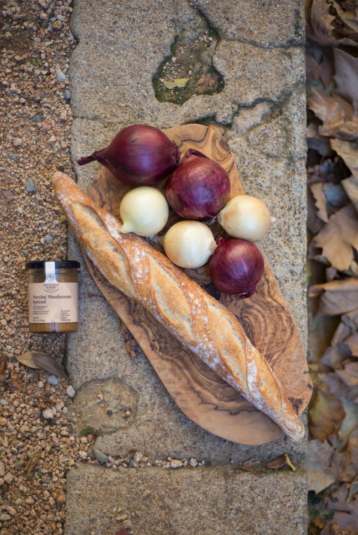 Porcini Mushroom & Onion Crostini by Erin Gleeson – The Forest Feast — Delicious & Sons