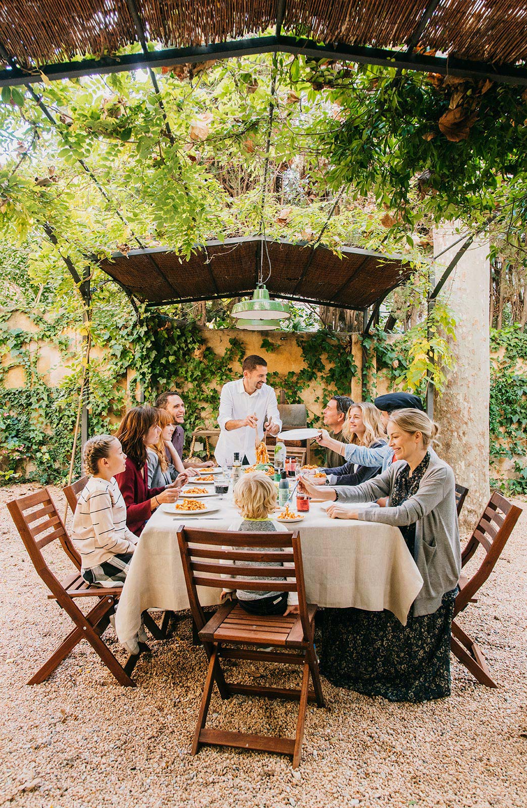 Sharing: Friends, Laughter and Dining Al Fresco — Delicious & Sons