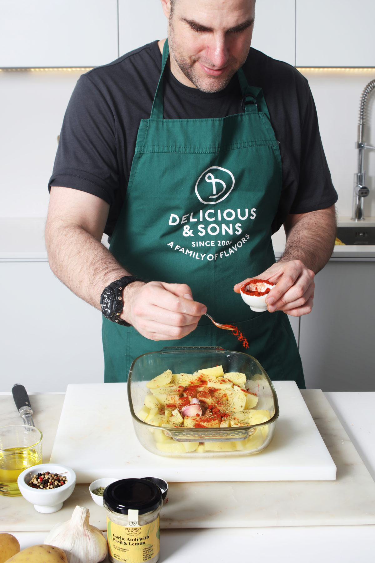 Cooking with Alberto Rey — Delicious & Sons