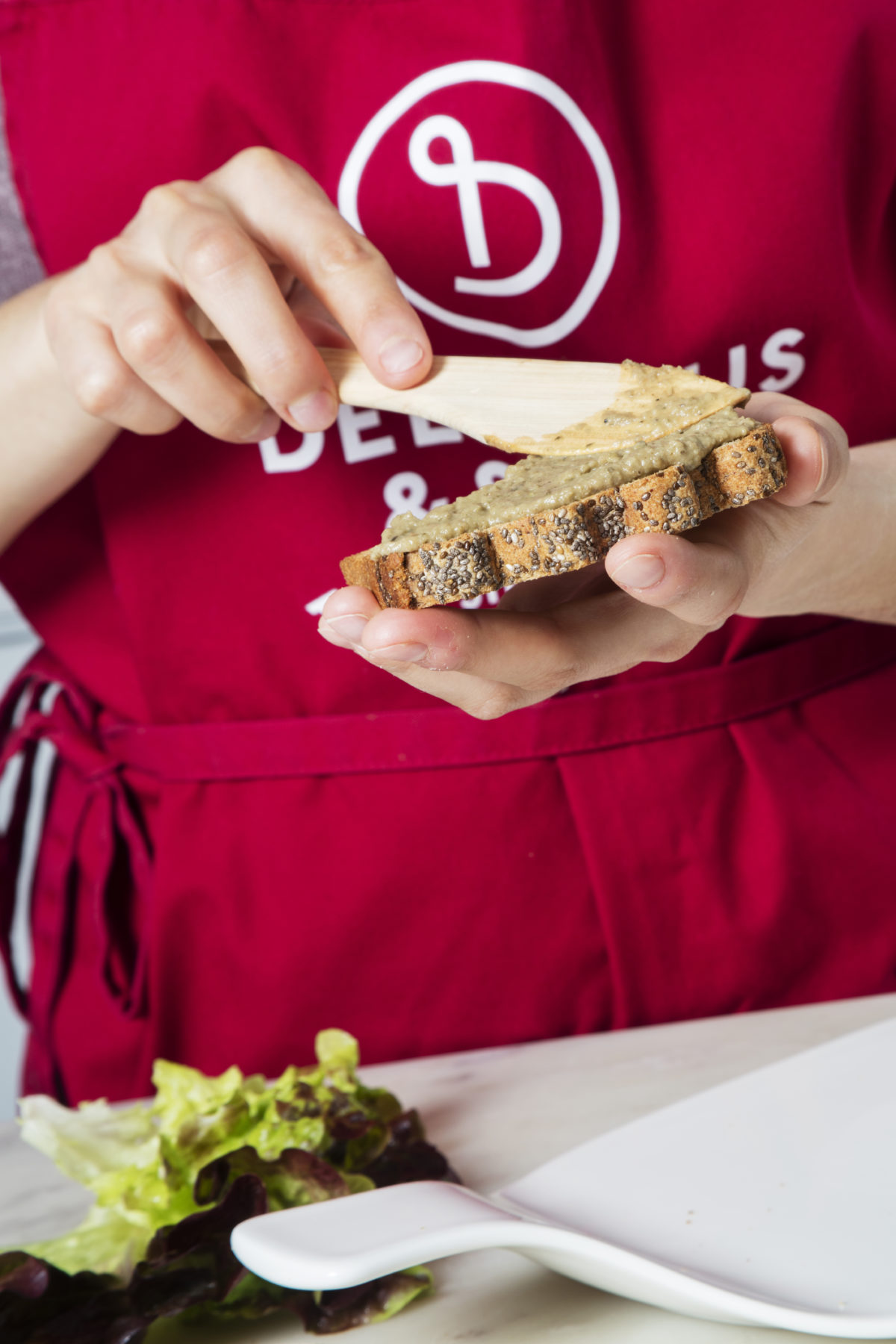 Sandwich Vegetal con Paté de Berenjena por Míriam Fabà — Delicious & Sons