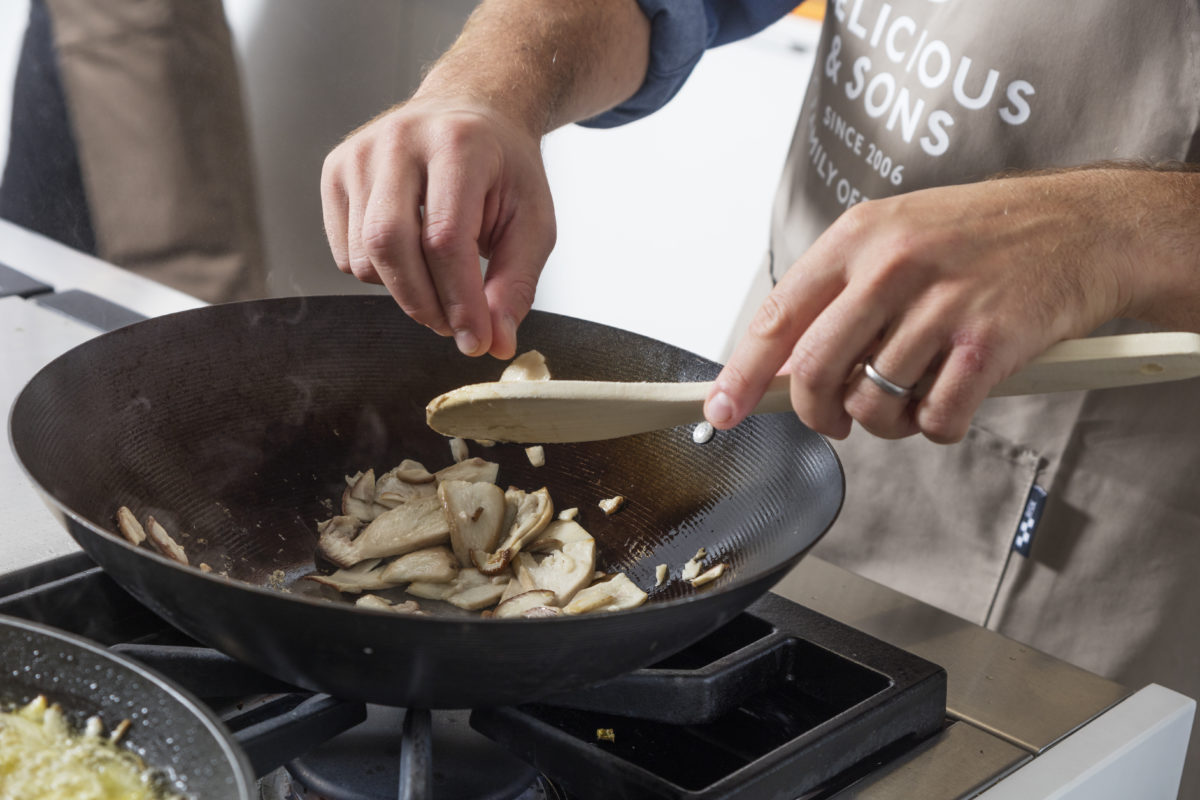 Wild Mushroom Bao with Porcini Mushroom Spread — Delicious & Sons