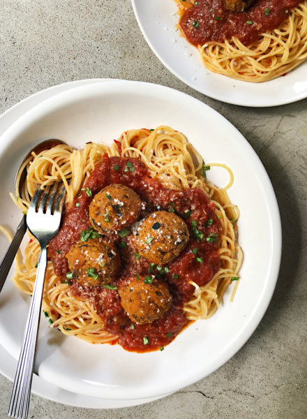 Red-Lentil-Polpette-with-Tomato