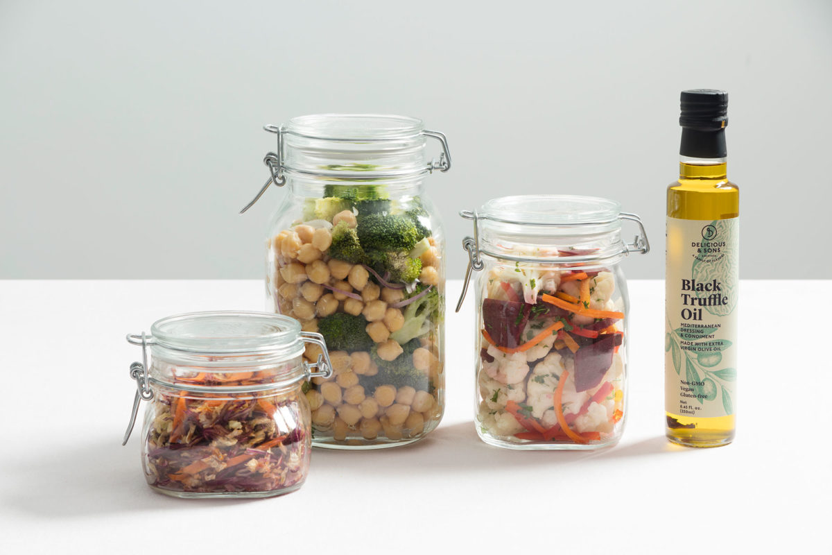 Chick Peas with Truffle Oil by Monica Navarro