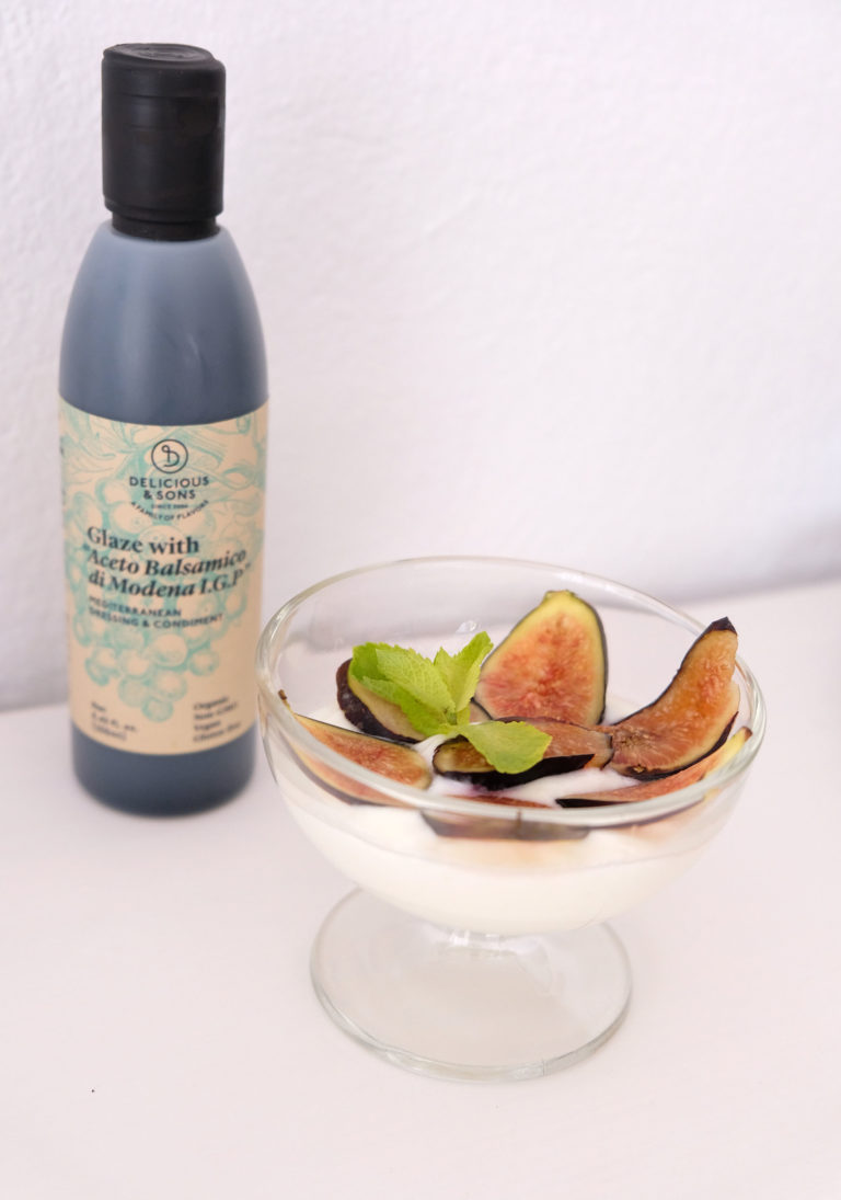 Lemon yogurt with figs and Glaze by Ricky Mandle — Delicious & Sons