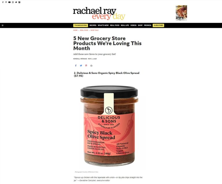 Rachael Ray Every Day (online – en inglés)