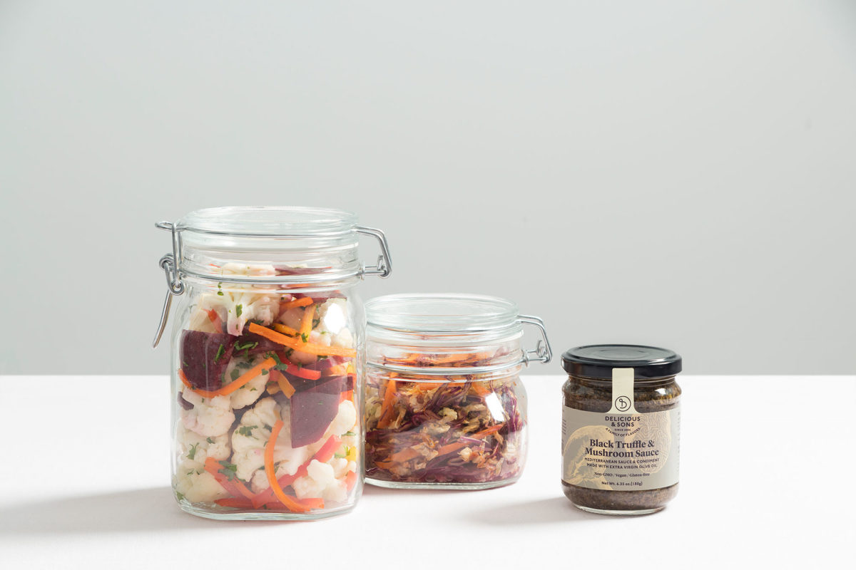 Vegetables with Black Truffle Sauce by Mónica Navarro