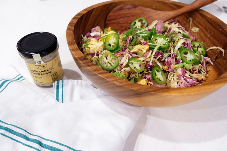 Spicy Peanut Aioli Salad Dressing by Courtney Zofness — Delicious & Sons