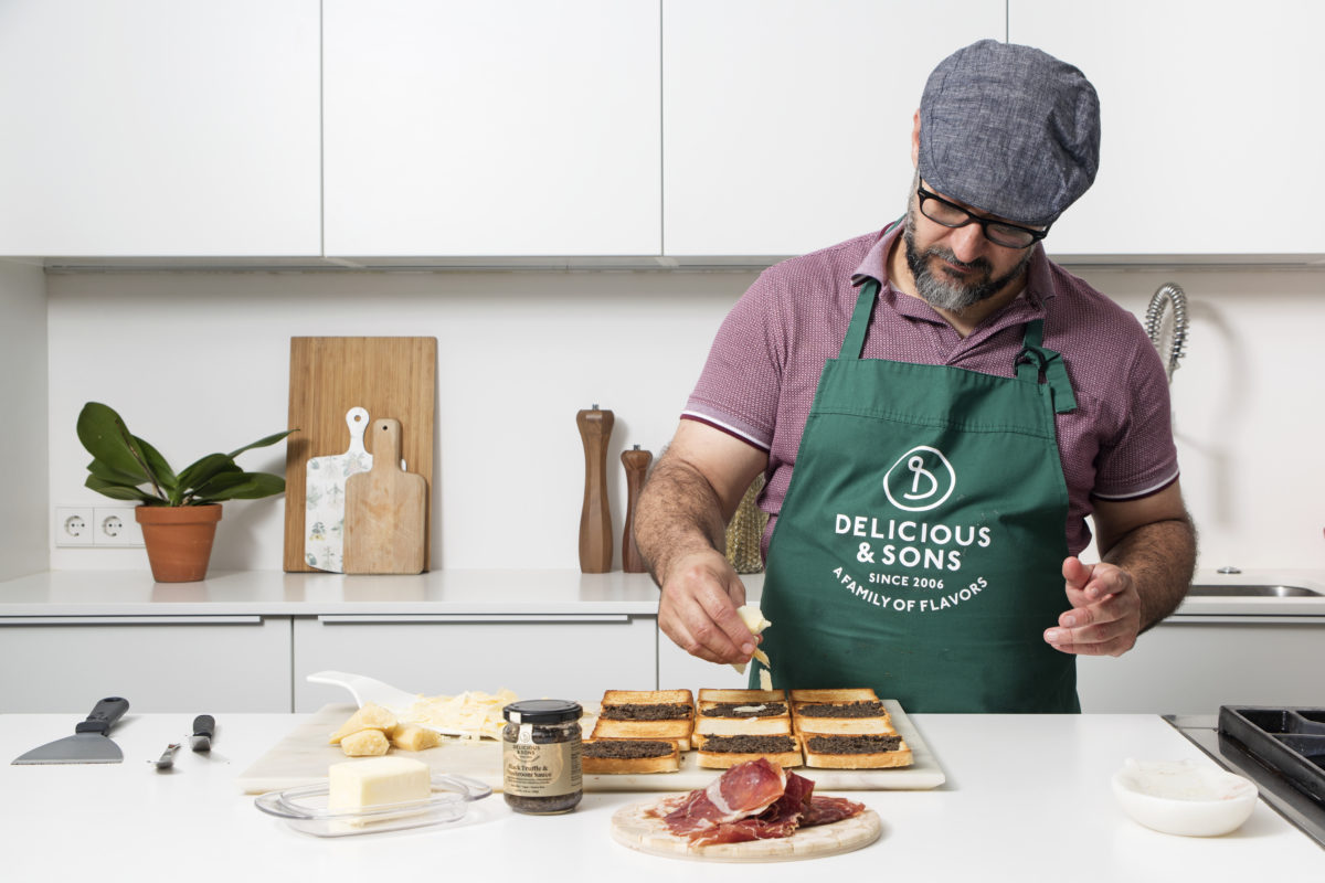 Grilled Sandwich with Truffle Sauce by Dani Guerrero — Delicious & Sons