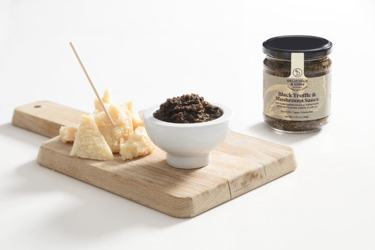 Black Truffle Dip with Parmesan by Mónica Navarro — Delicious & Sons