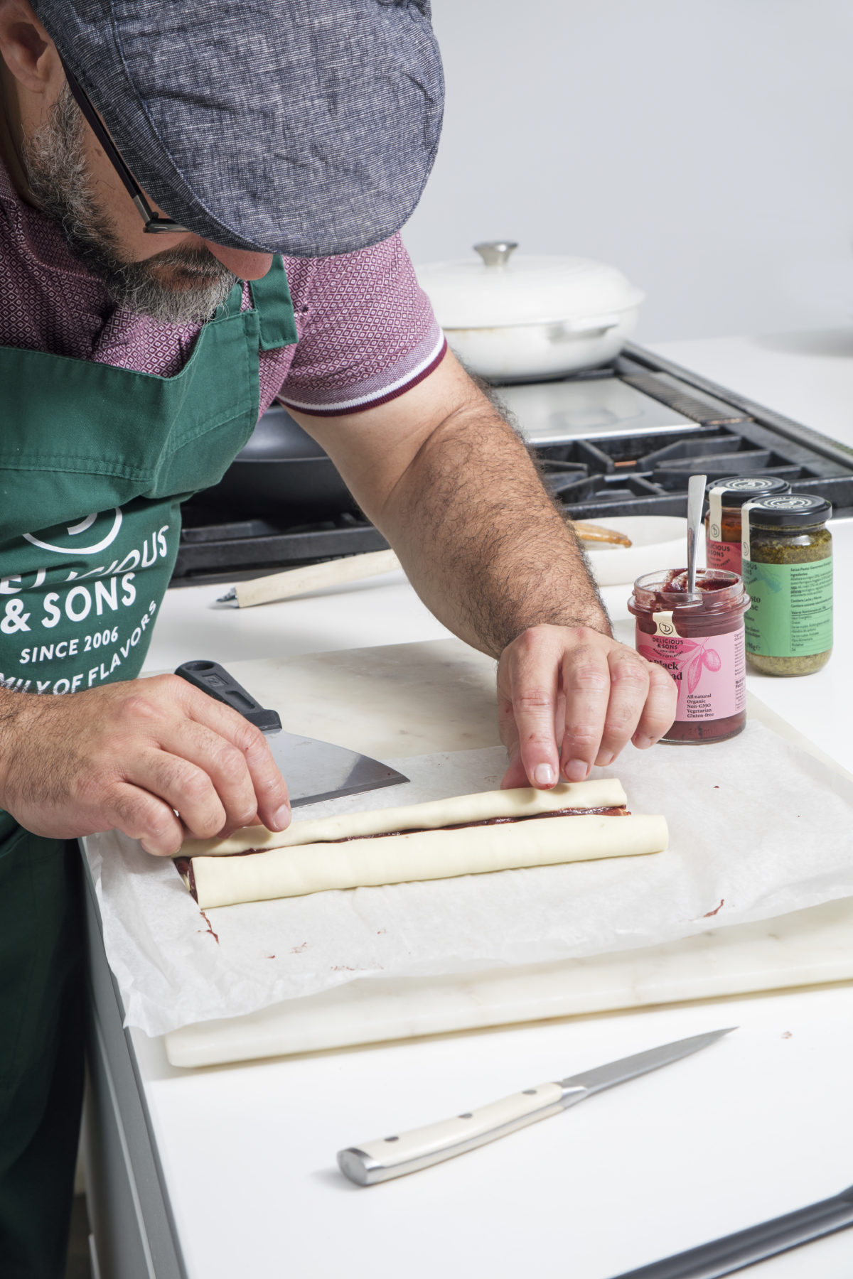 Savory Mediterranean Palmiers By Dani Guerrero — Delicious & Sons