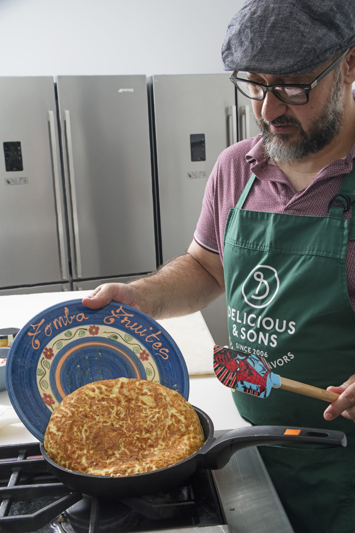 Tortilla de Patatas con Alioli de Azafrán & Naranja — Delicious & Sons