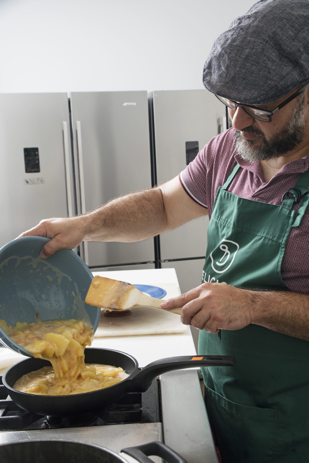 Tortilla de Patatas con Alioli de Azafrán & Naranja — Delicious & Sons