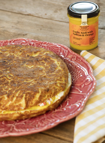 Tortilla-Patatas-Cangrejo-Alioli-Azafrán-Naranja