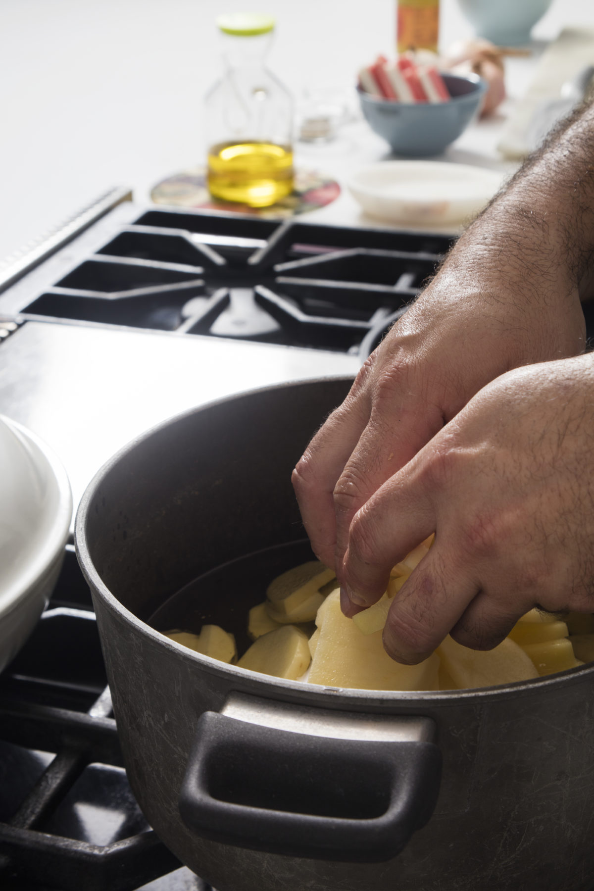 Potato Omelet with Saffron & Orange Aioli — Delicious & Sons