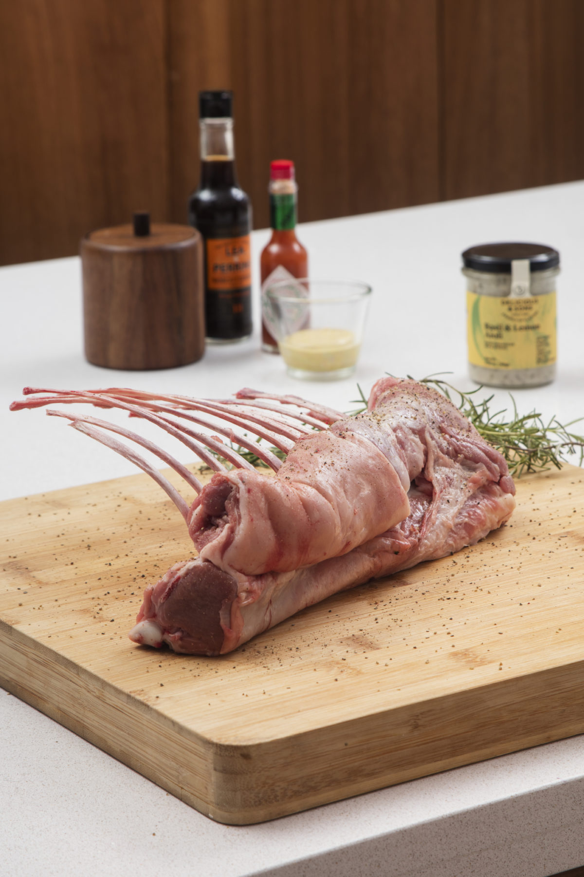 Basil Aioli Roasted Rack of Lamb by Bárbara Bruno — Delicious & Sons