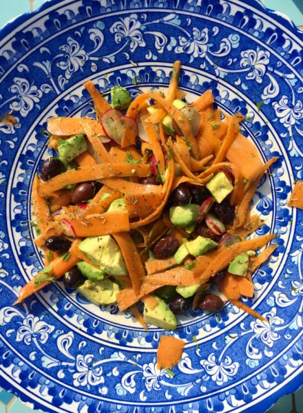 Carrot-and-avocado-salad