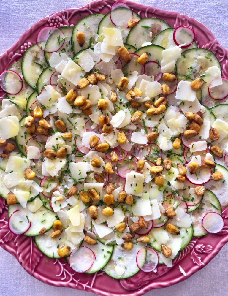 Zucchini Carpaccio with Truffle Oil — Delicious & Sons