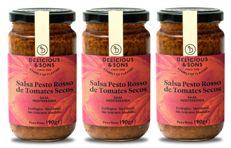 Salsa Pesto Rosso de Tomates Secos ecológico (Pack de 3) — Delicious & Sons