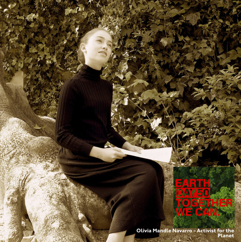 Olivia Mandle, Activist – First Letter to the Planet for Earth Day Initiative New York City