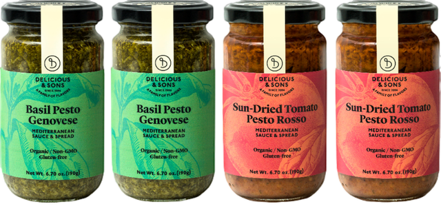 Organic Sun-Dried Tomato Pesto Rosso (Pack of 3) — Delicious & Sons
