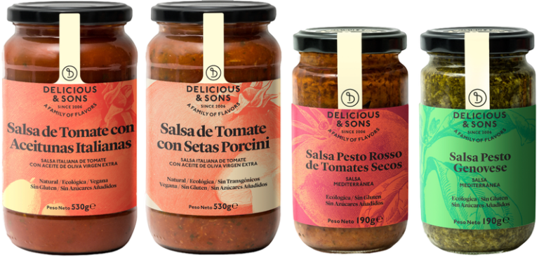 Salsa Pesto Genovese y Salsa Pesto Rosso (4 uds.) — Delicious & Sons