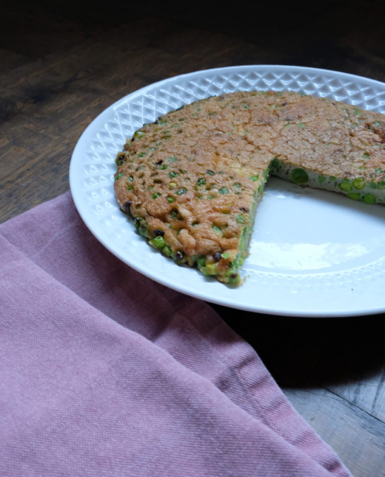 Tortilla de Guisantes y Pesto — Delicious & Sons