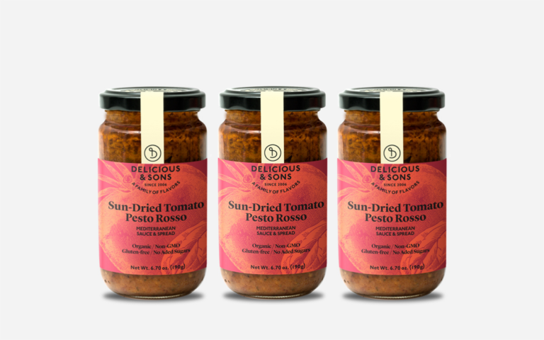 Organic Sun-Dried Tomato Pesto Rosso (Pack of 3) — Delicious & Sons