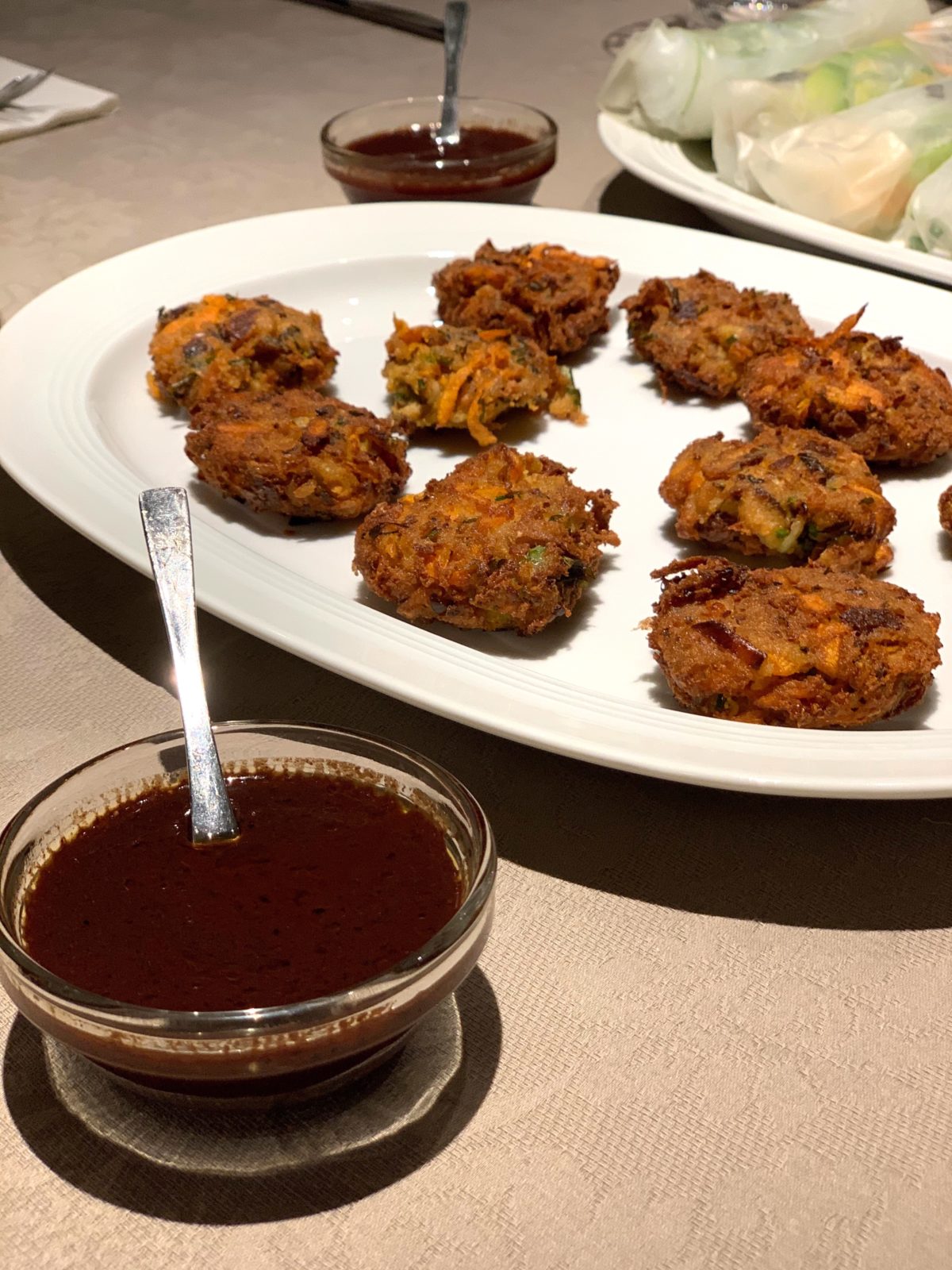 Seaweed Fritters & Sweet Olive Soy Dipping Sauce — Delicious & Sons