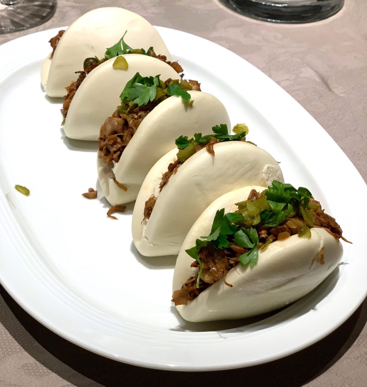 Jackfruit Baos by Ricky Mandle