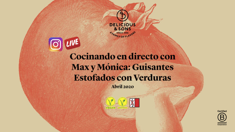 Instagram Live: Cocinando Guisantes Estofados con Max y Mónica